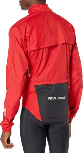 Vista 2 de Pearl Izumi - Chamarra convertible para ciclismo Elite Barrier, para hombre.