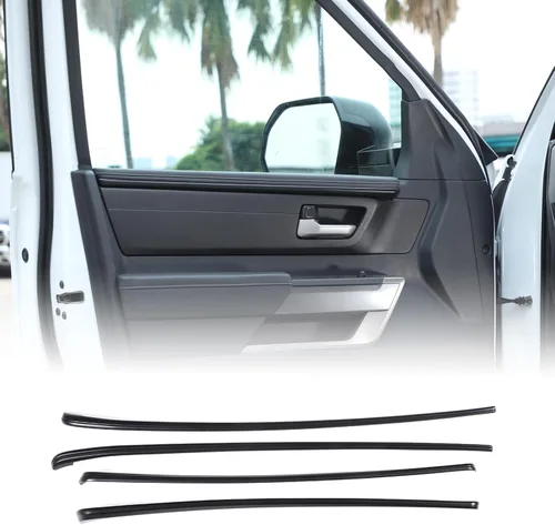 Vista 11 de Aunginsy Tiras de Moldura Interior para Puerta de Coche Compatible con Toyota Tundra 2022 2023 2024 2025 Camioneta Pickup, Moldura Decorativa