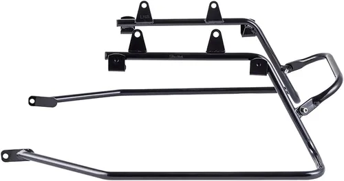 Vista 4 de Advanblack Soporte De Conversión De Alforja Duro Ajuste Para 2018+M8 Softail Low Rider/S/ST - Negro