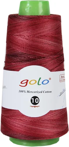 Vista 135 de Golo - 3 bolas de hilo de ganchillo tamaño 10, hilo de crochet para tejer a mano 102