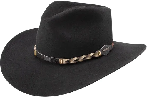 Vista 8 de Stetson Drifter Felt Hat Piedra