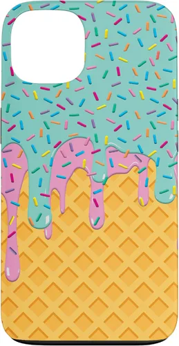 Vista 7 de Ice Cream Cone with Sprinkles Case for iPhone 17