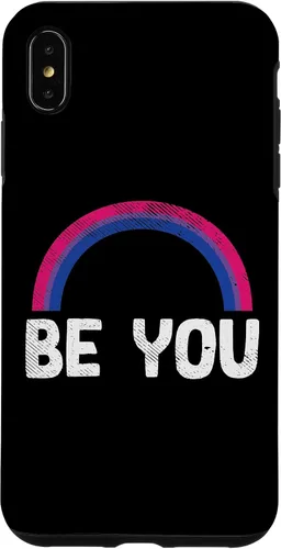 Vista 7 de Funda de regalo para iPhone 14 Pro You Be Rainbow Bisexual Pride VIntage Bi Flag LGBTQ