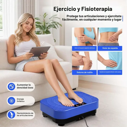 Vista 6 de Homesy Vibration Plate Exercise Machine Shake Plate for Lymphatic Drainage