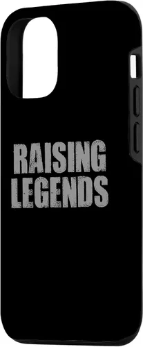 Vista 2 de iPhone 15 "RAISE LEGENDS" Proud. Dedicated. Bold. Parenting Case