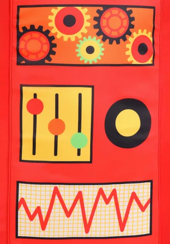 Vista 4 de Disfraz de Robot Maravilla para Niños Multicolor