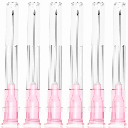 Vista 11 de Paquete de 100 herramientas de laboratorio dispensadoras de acero inoxidable de 16Ga 1 1/4 pulgadas, accesorios para laboratorios científicos