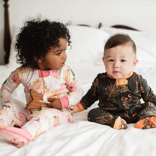 Vista 161 de Burt's Bees Baby - Pijama de una pieza para bebé, mameluco para dormir y jugar, algodón 100% orgánico, cremallera frontal