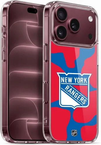 Vista 313 de Head Case Designs Funda de gel suave con licencia oficial de la NHL Camouflage New York Rangers compatible con Apple iPhone 7 Plus/iPhone 8 Plus