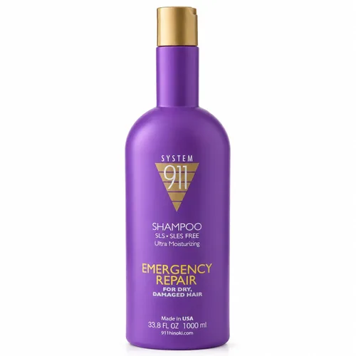 Vista 7 de Hayashi Champú reparador System 911 para cabello seco y dañado, 10.1 onzas