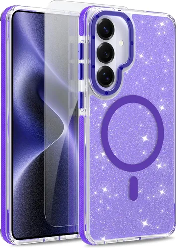 Vista 56 de Funda magnética para Google Pixel 10 Pro XL [compatible con Magsafe] [bonito diseño fluorescente de moda] a prueba de golpes, delgada, translúcida