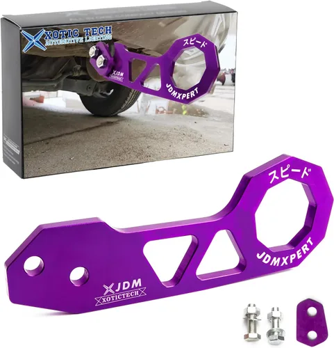Vista 13 de x xotic tech Kit de Gancho de Remolque Trasero JDM de Aluminio Automático Estilo Racing Anillo de Remolque Trailer Decoración Accesorios