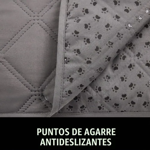 Vista 4 de GORILLA GRIP - Funda impermeable para sofá para perros, con respaldo antideslizante, manta lavable a prueba de fugas para perros, cubre sofá, cama