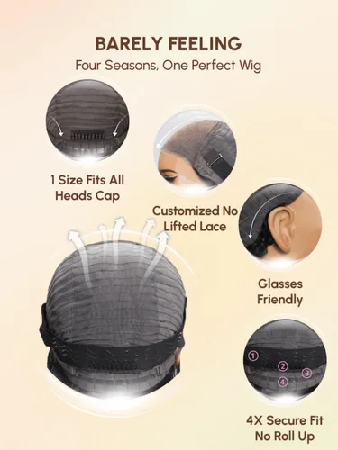 Vista 5 de Pelucas de cabello humano Bob de Beauty Forever, rubia con raíces marrones, parte lateral, corte recto, 7x5 encaje HD, adiós a los nudos, peluca Bob