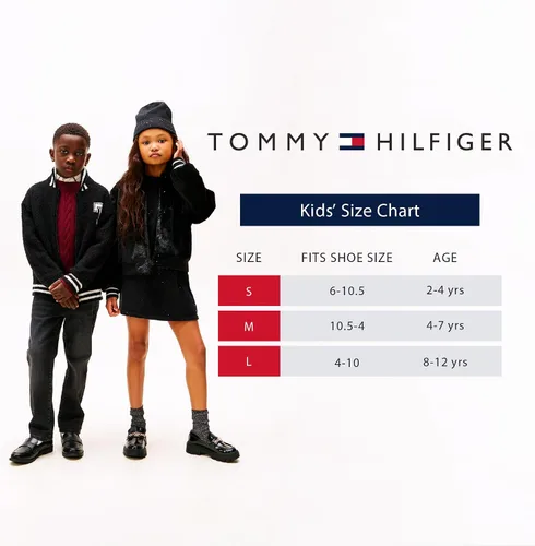 Vista 6 de Tommy Hilfiger Calcetines deportivos unisex para niños, calcetines acolchados (6 unidades)