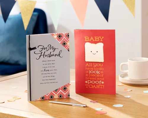 Vista 7 de American Greetings Tarjeta de cumpleaños para marido (primeros días)