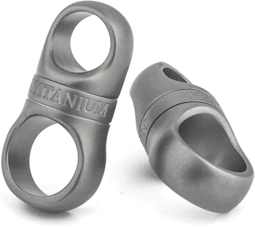 Vista 2 de TISUR Llaveros y anillos de titanio para anillos en D