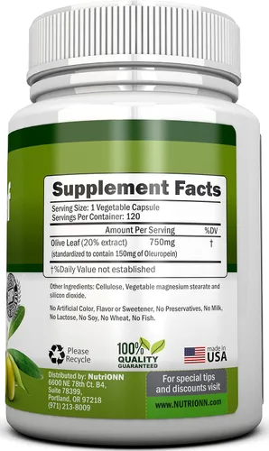 Vista 7 de NutriONN Combo de cápsulas blandas de aceite de semilla negra y extracto de hoja de olivo, apoyo inmunológico dirigido