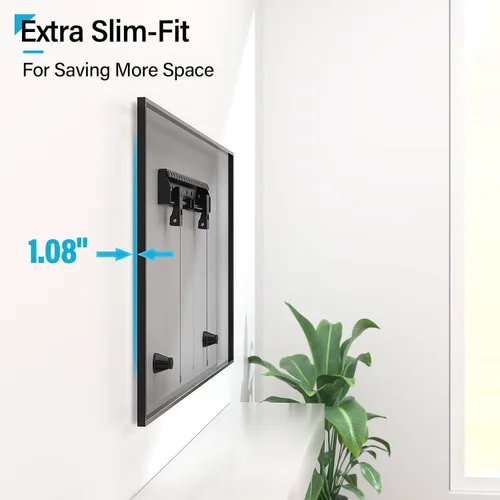 Vista 4 de Soporte de pared para TV de 26 a 65 pulgadas de hasta 154 libras