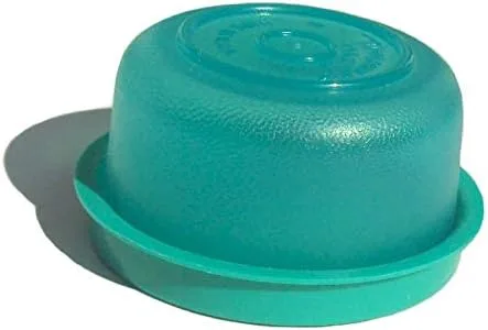 Vista 2 de Tupperware Smidget Tiny Treasure Mini Bowl en verde azulado transparente