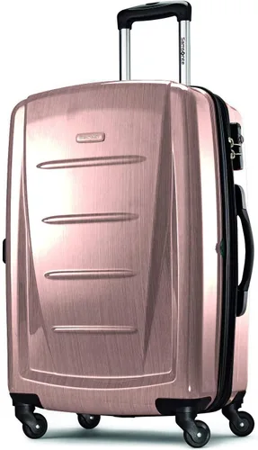 Vista 238 de Samsonite Winfield 2 Equipaje rígido con ruedas giratorias, Azul profundo, Juego de 3 piezas (20/24/28)