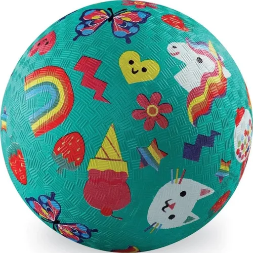 Vista 12 de Crocodile Creek Pelota de Patio de Juegos – Pelota de goma duradera para niños de 3 años en adelante – Pelota inflable que rebota para kickball