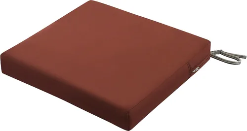 Vista 41 de Classic Accessories Ravenna - Cojín rectangular para asiento de patio, Gris topo oscuro