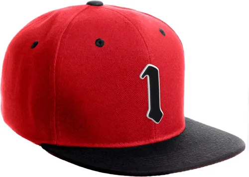Vista 1210 de Daxton Gorra clásica con visera de billete plano con letras del alfabeto inglés antiguo de la A a la Z