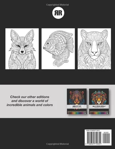 Vista 2 de Amazing Ecuadorian Animals Coloring Book for Adults