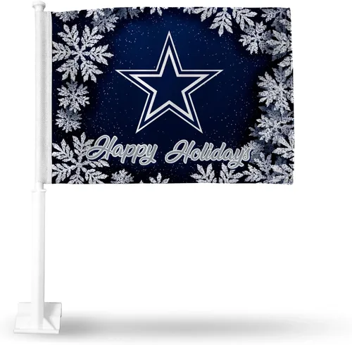 Vista 153 de Rico Industries NFL - Bandera de coche de doble cara, accesorio para coche