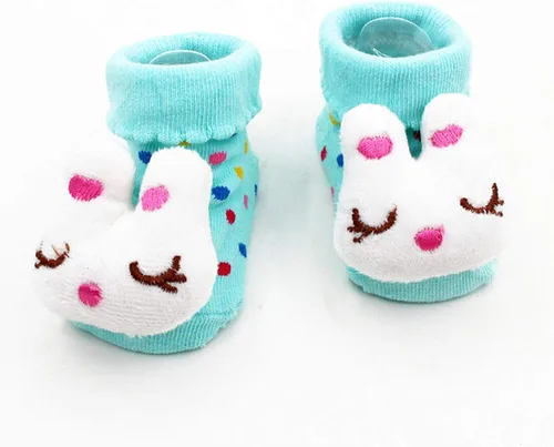 Vista 9 de Pack de 6 calcetines para recién nacidos con diseño de dibujos animados para bebés
