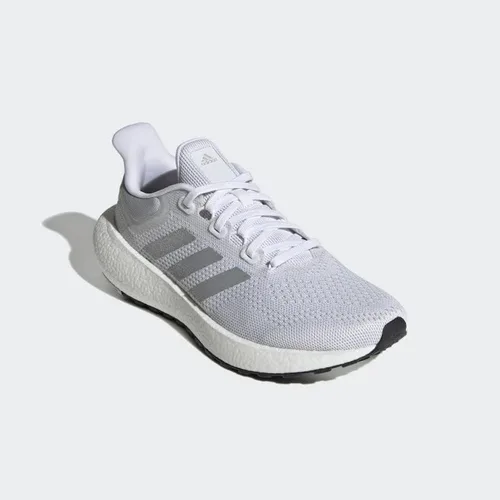 Vista 6 de adidas Womens Pureboost Jet Running Sneakers Shoes - White