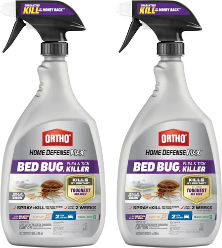Vista 17 de Ortho Home Defense Max Bed Bug & Flea Killer Powder – Pulgas y chinches en polvo, aplicar a grietas y grietas en marcos de cama y de ventana Aerosol