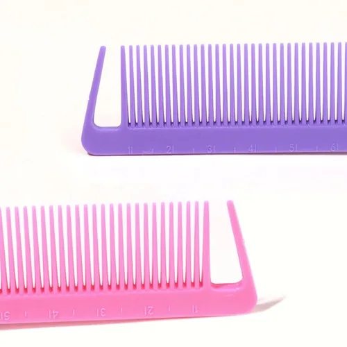 Vista 6 de 3 unids Peine Peine Cepillo de pelo Set de burlas Cepillo de pelo Cepillo Cola Peine para la espalda Cepillado Peinado