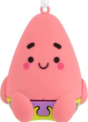Vista 7 de Hallmark Better Together Nickelodeon Bob Esponja y Patrick Star Adornos magnéticos de Navidad, juego de 2