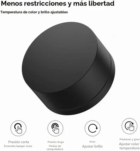 Vista 7 de Xiaomi Barra de luz para monitor de computadora Mi - Control inalámbrico, fácil instalación, iluminación adicional de la computadora sin ocupar