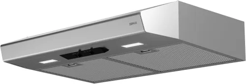 Vista 10 de Zephyr Campana extractora de inserción de 21 pulgadas, 400 CFM, potencia de 3 velocidades, ventilador Tornado, mini toldo de ventilación integrado