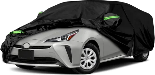 Vista 24 de [Usado] Fundas impermeables para automóvil compatibles con Toyota MR2 1984-2007, 6 capas para todo tipo de clima, con puerta con cremallera y bandas