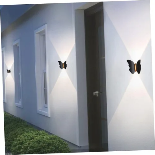 Vista 4 de Angoily Aplique de pared impermeable llevó el aluminio ligero 6w 3000k para las escaleras del pasillo de la yarda