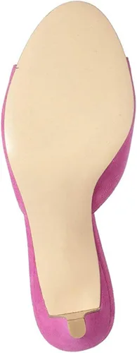 Vista 4 de FSJ Sandalias cómodas de tacón bajo para mujer con puntera abierta, sin cordones, para vestir de verano, 4-15 M de EE. UU