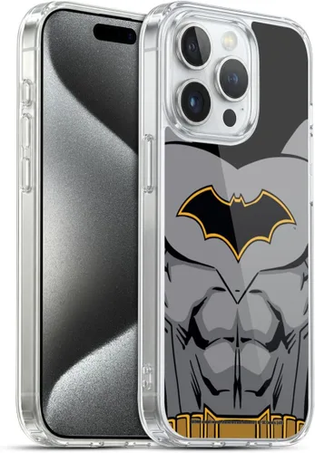 Vista 297 de Head Case Designs Funda de gel con licencia oficial de Batman DC Comics Bat Signal Logos [protección de grado militar] compatible con Apple iPhone 7