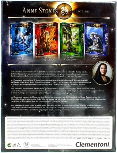 Vista 5 de Clementoni - 39463 - Colección Anne Stokes Puzzle para Adultos y Niños - Espíritus afines - 1000 Piezas