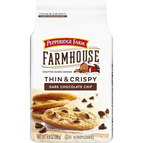 Vista 14 de Pepperidge Farm Galletas Farmhouse Thin & Crispy Butter Crisp, bolsa de 6.9 oz