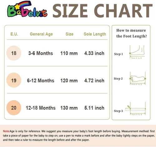 Vista 6 de Babelvit Zapatillas de lona con suela suave para bebé y niña, con cordones y cordones para bebé, botas unisex jasta el tobillo recién nacidos