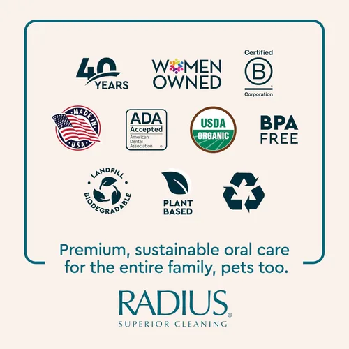 Vista 8 de RADIUS USDA - Pasta dental orgánica canina para mascotas, 1 unidad, 3 onzas, pasta dental no tóxica para perros, diseñada para limpiar los dientes