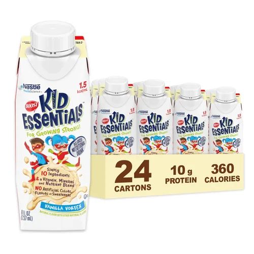 Vista 9 de BOOST Kid Essentials - Bebida nutricional equilibrada para niños, con calorías y nutrientes adicionales, chocolate Craze, 8 onzas líquidas