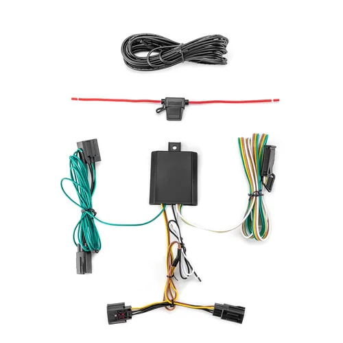Vista 6 de WeiSen Arnés de cableado de remolque personalizado de 4 pines para enganche de remolque compatible con Chrysler Town and Country 2011-2016