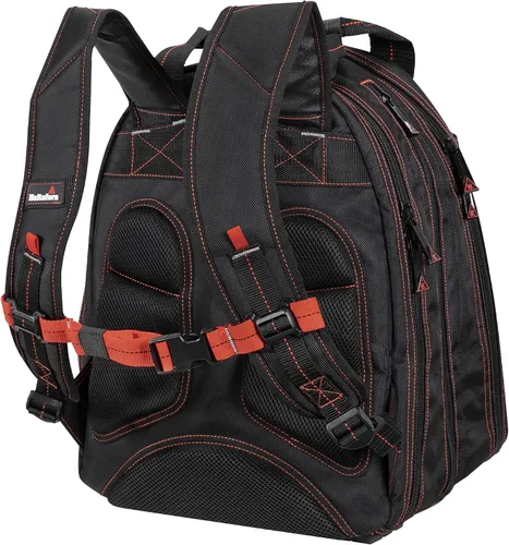Vista 4 de Hultafors Work Gear HT5533 Mochila de herramientas de lujo, 58 bolsillos