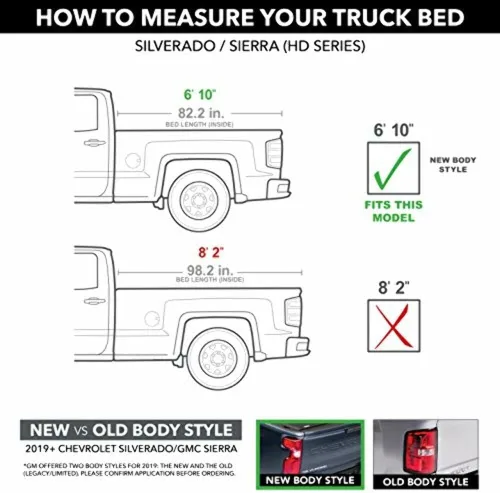 Vista 5 de RealTruck Extang Solid Fold 2.0 Toolbox Cubierta rígida plegable para caja de camioneta 84653 Se adapta a Chevy/GMC Silverado/Sierra 2020