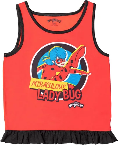 Vista 5 de Miraculous Conjunto de camiseta sin mangas y pantalones cortos de mariquita